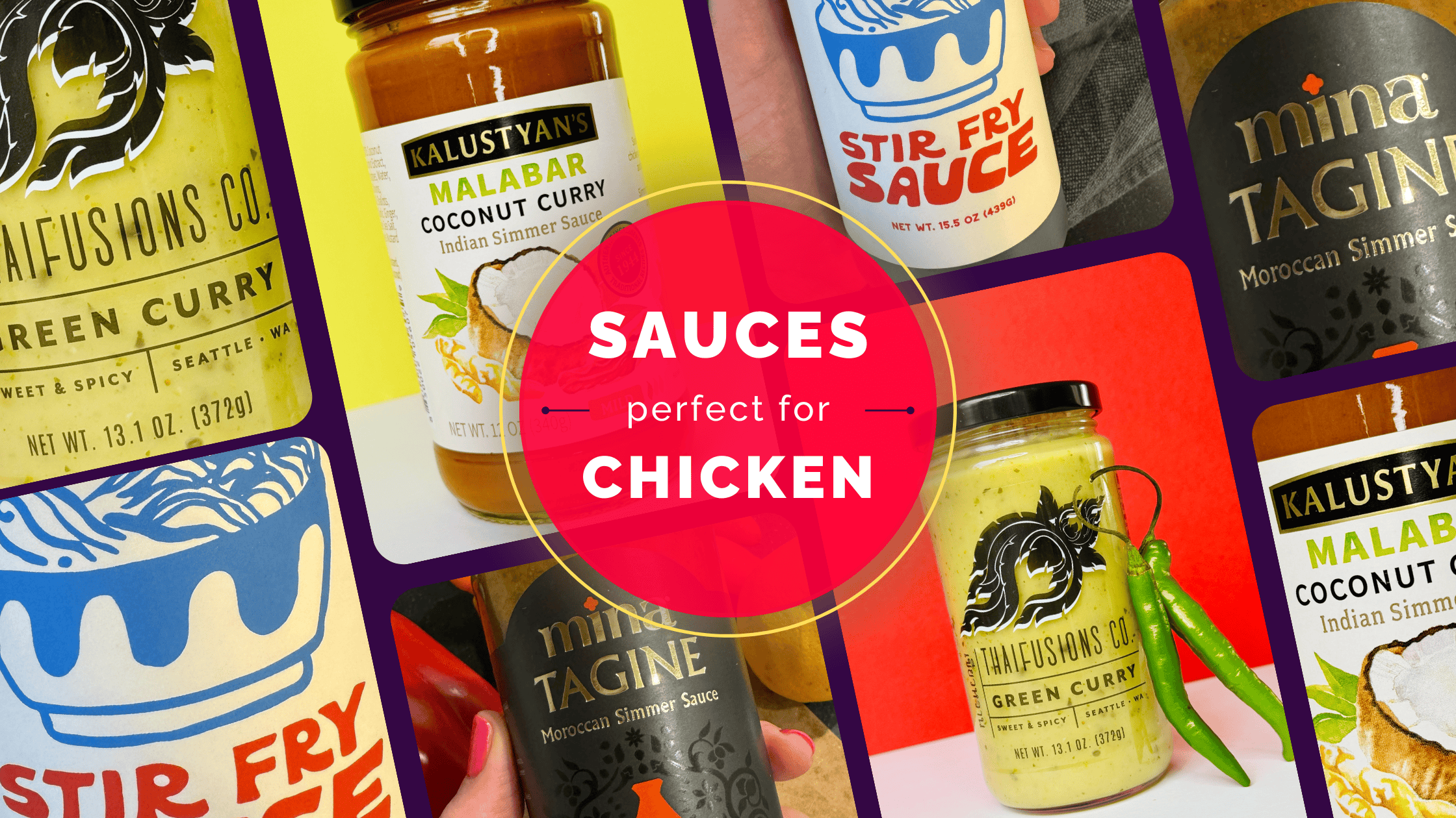 Simmer sauces that are perfect for CHICKEN